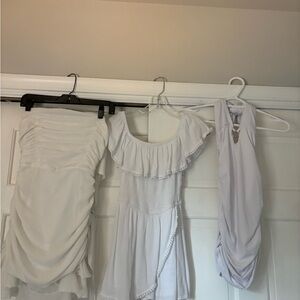 White white white summer dresses!  All for price for $1